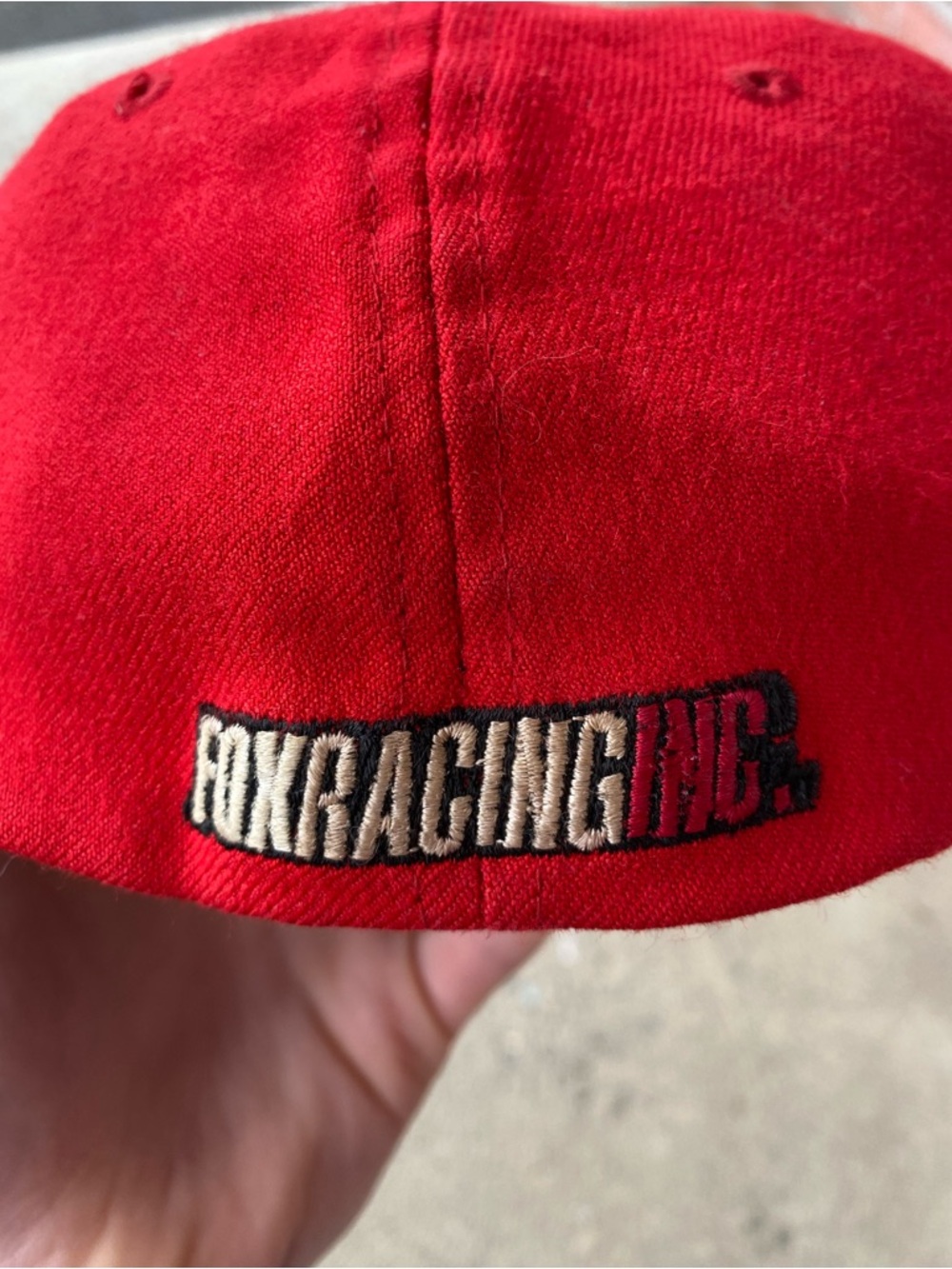 Y2k Fox Racing Embroidered Flexfit Cap - Picture 5 of 6